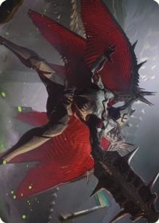 Phyrexian Vindicator Art Card (7/81) (ASONE-007) - Art Series: Phyrexia: All Will Be One