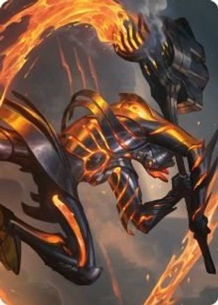 Forgehammer Centurion Art Card (ASONE-026) - Art Series: Phyrexia: All Will Be One