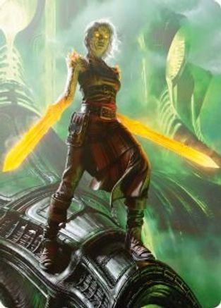 Nahiri, the Unforgiving Art Card (51/81) (ASONE-051) - Art Series: Phyrexia: All Will Be One