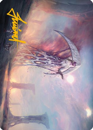 White Sun's Twilight Art Card (Gold-Stamped Signature) (ASONE-011) - Art Series: Phyrexia: All Will Be One