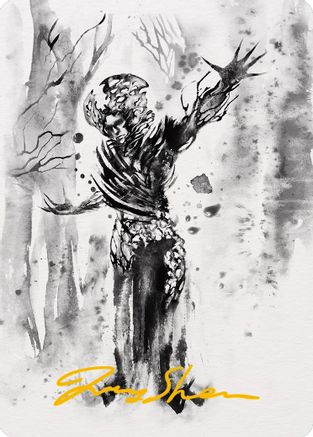 Rustvine Cultivator Art Card (Gold-Stamped Signature) (ASONE-075) - Art Series: Phyrexia: All Will Be One