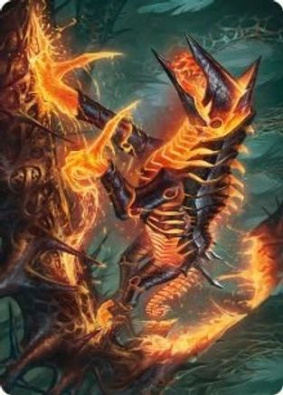 Kuldotha Cackler Art Card (ASONE-032) - Art Series: Phyrexia: All Will Be One