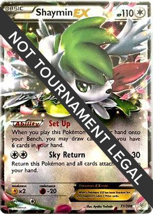 Shaymin EX - 2016 (Jesper Eriksen) 077  - Ultra Rare