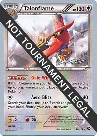 Talonflame - 2016 (Cody Walinski) 096  - Rare