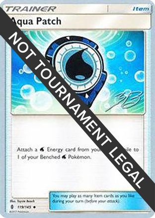 Aqua Patch - 2017 (Zachary Bokhari) 119  - Uncommon