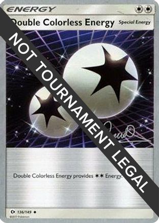 Double Colorless Energy - 2017 (Diego Cassiraga) 136  - Uncommon
