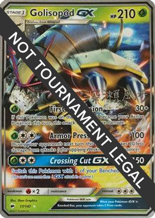 Golisopod GX (Kabu Fukase) 017  - Ultra Rare