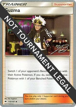 Guzma - 2017 (Zachary Bokhari) 115  - Uncommon