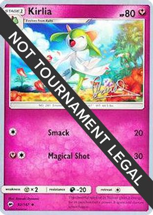 Kirlia - 2017 (Diego Cassiraga) 092  - Uncommon