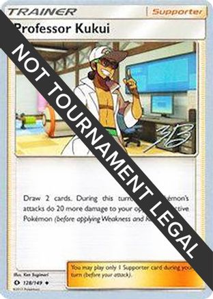 Professor Kukui - 2017 (Zachary Bokhari) 128  - Uncommon