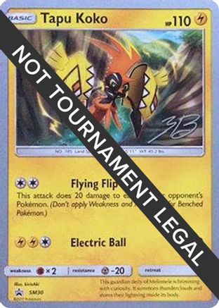 Tapu Koko - 2017 (Zachary Bokhari) SM30  - Common