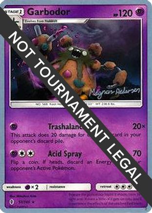 Garbodor (51/145) (Garbanette - Magnus Pedersen) [Championnats du Monde 2018] 