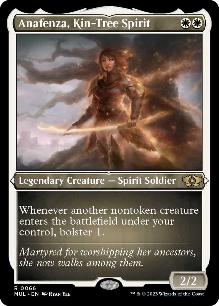Anafenza, Kin-Tree Spirit (Foil Etched) [Légendes multivers] 