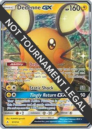 Dedenne GX - 2019 (Kaya Lichtleitner) 057  - Ultra Rare