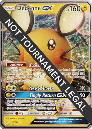 Dedenne GX - 2019 (Henry Brand) 057  - Ultra Rare