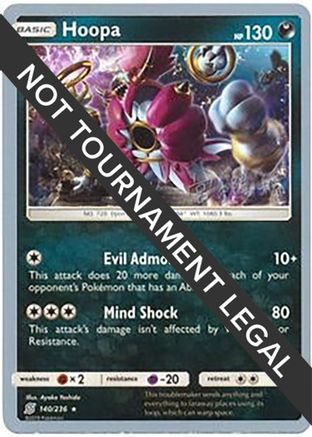 Hoopa - 2019 (Haruki Miyamoto) 140  - Holo Rare