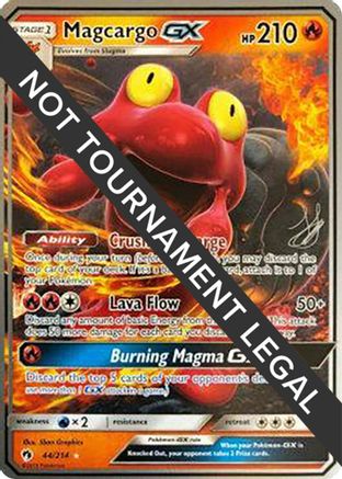 Magcargo GX - 2019 (Henry Brand) 044  - Ultra Rare