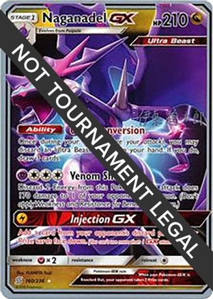 Naganadel GX (160/236) (Mind Blown - Shintaro Ito) [Championnats du monde 2019] 