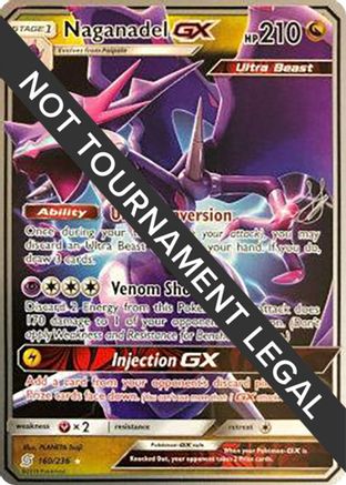 Naganadel GX (160/236) (Perfection - Henry Brand) [Championnats du Monde 2019] 