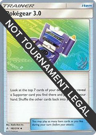 Pokegear 3.0 (182/214) (Perfection - Henry Brand) [Championnats du Monde 2019] 