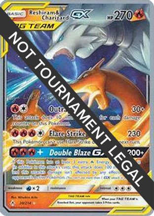 Reshiram & Charizard GX (Kaya Lichtleitner) 020  - Ultra Rare