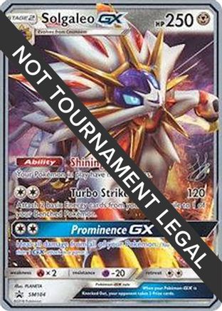 Solgaleo GX - 2019 (Henry Brand) SM104  - Promo