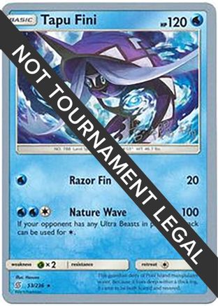 Tapu Fini - 2019 (Haruki Miyamoto) 053  - Rare