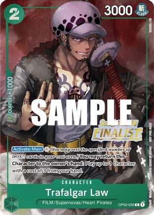 Trafalgar Law (Online Regional 2023) [Finalist] (OP02-035) - Promo