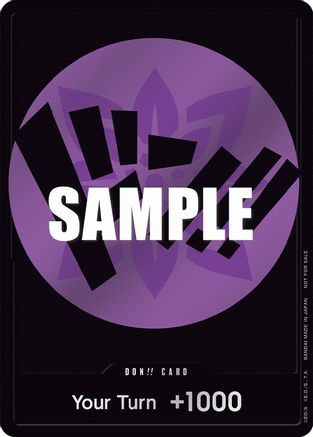 DON!! Card (Purple) - Promo