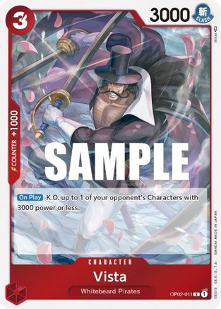 Vista (OP02-011) - Rare