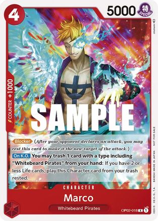 Marco (Promotion Pack 2023) (OP02-018) - Promo
