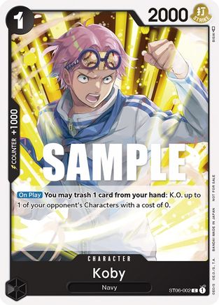 Koby (Promotion Pack 2023) (ST06-002) - Promo