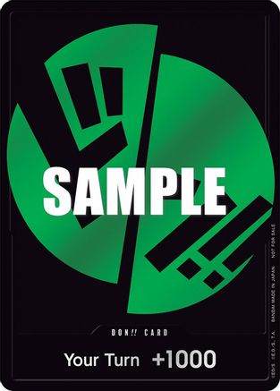 DON!! Card (Green) - Promo