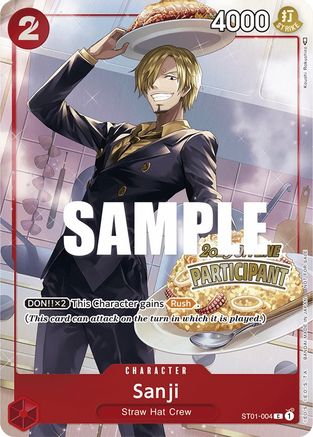 Sanji (Offline Regional 2023) [Participant] (ST01-004) - Promo