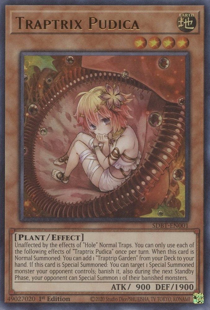 Traptrix Pudica (SDBT-EN001) - Ultra Rare