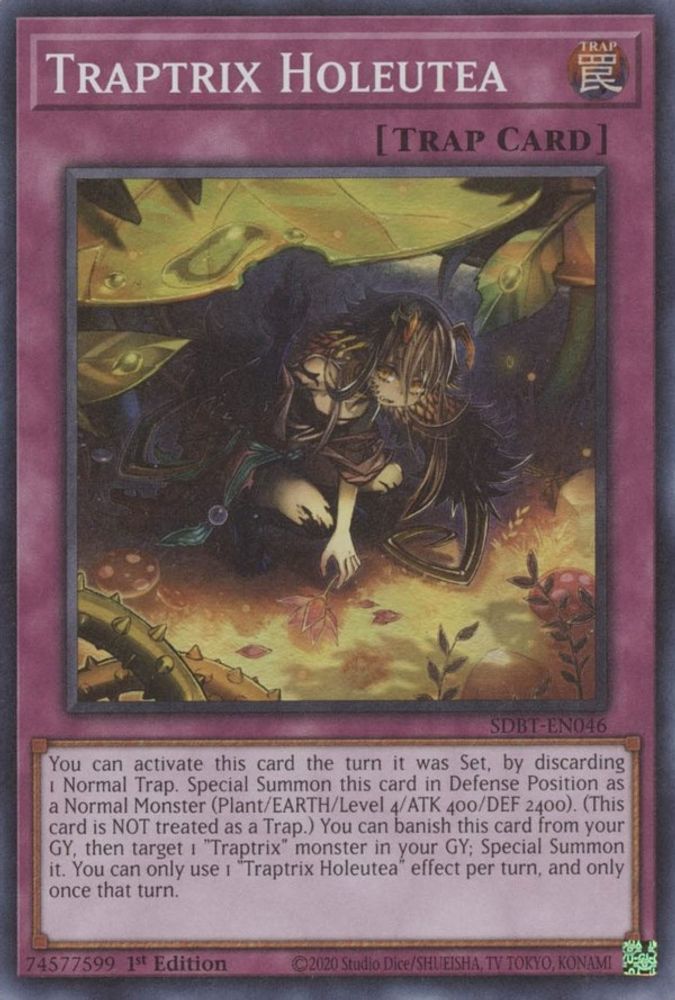Traptrix Holeutea [SDBT-EN046] Super Rare 