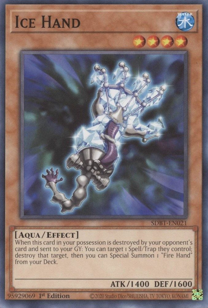 Ice Hand (SDBT-EN021) - Common