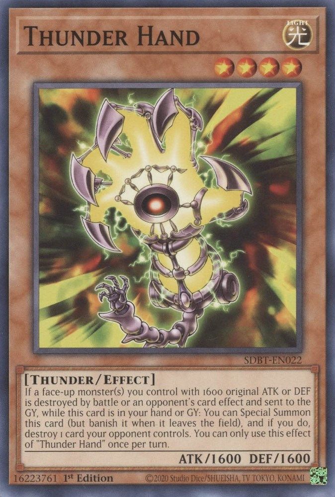 Thunder Hand (SDBT-EN022) - Common