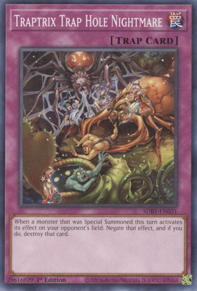 Traptrix Trap Hole Nightmare (SDBT-EN031) - Common