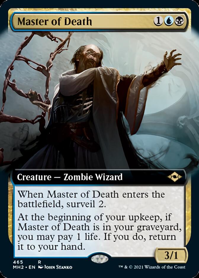 Master of Death (Extended Art) (MH2-465) - Modern Horizons 2: (Extended Art)