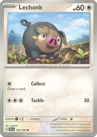 Lechonk 155/198  - Common
