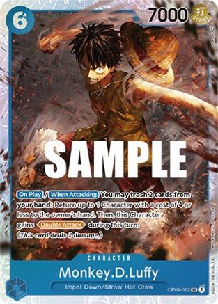 Monkey.D.Luffy (062) (OP02-062) - Super Rare