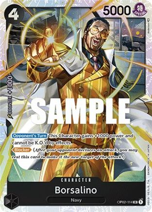 Borsalino (OP02-114) - Super Rare