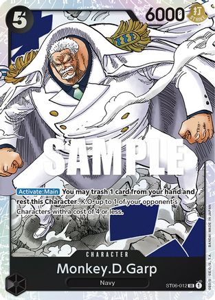 Monkey.D.Garp (ST06-012) - Super Rare