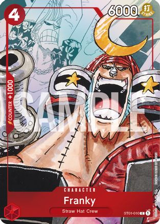 Franky - ST01-010 (Alternate Art) (ST01-010) - Promo