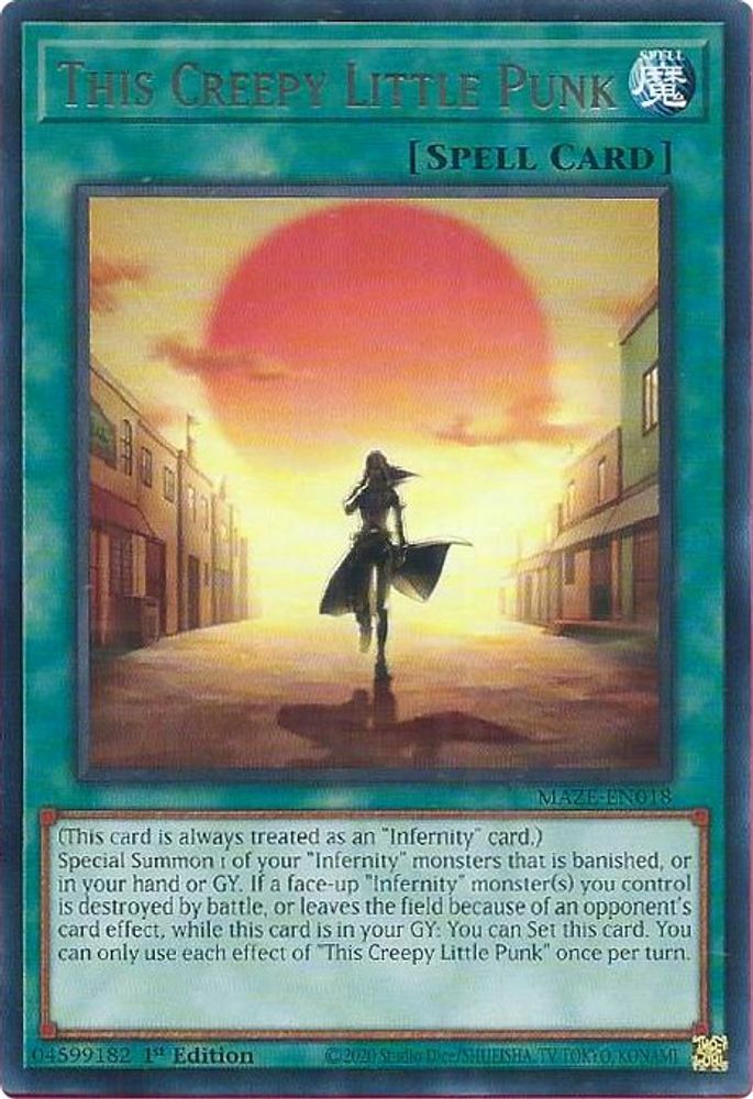 This Creepy Little Punk (MAZE-EN018) - Rare