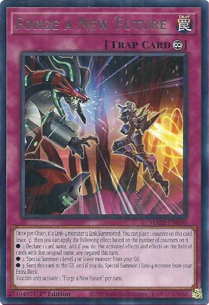 Forge a New Future (MAZE-EN030) - Rare
