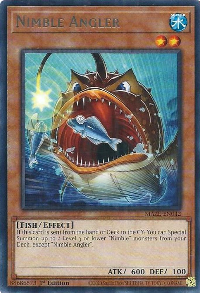 Nimble Angler (MAZE-EN042) - Rare