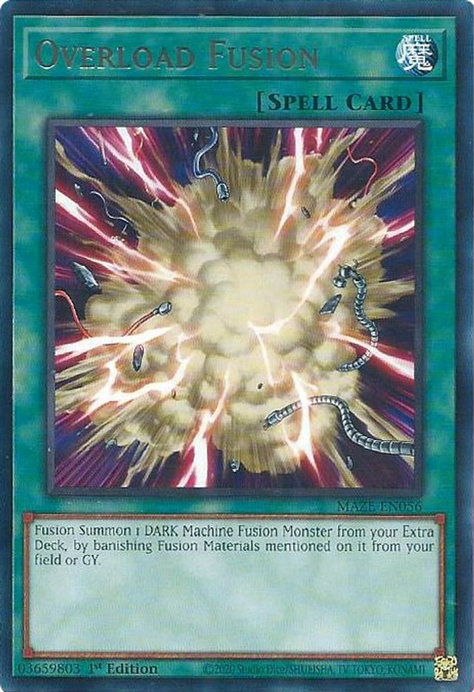 Overload Fusion (MAZE-EN056) - Rare