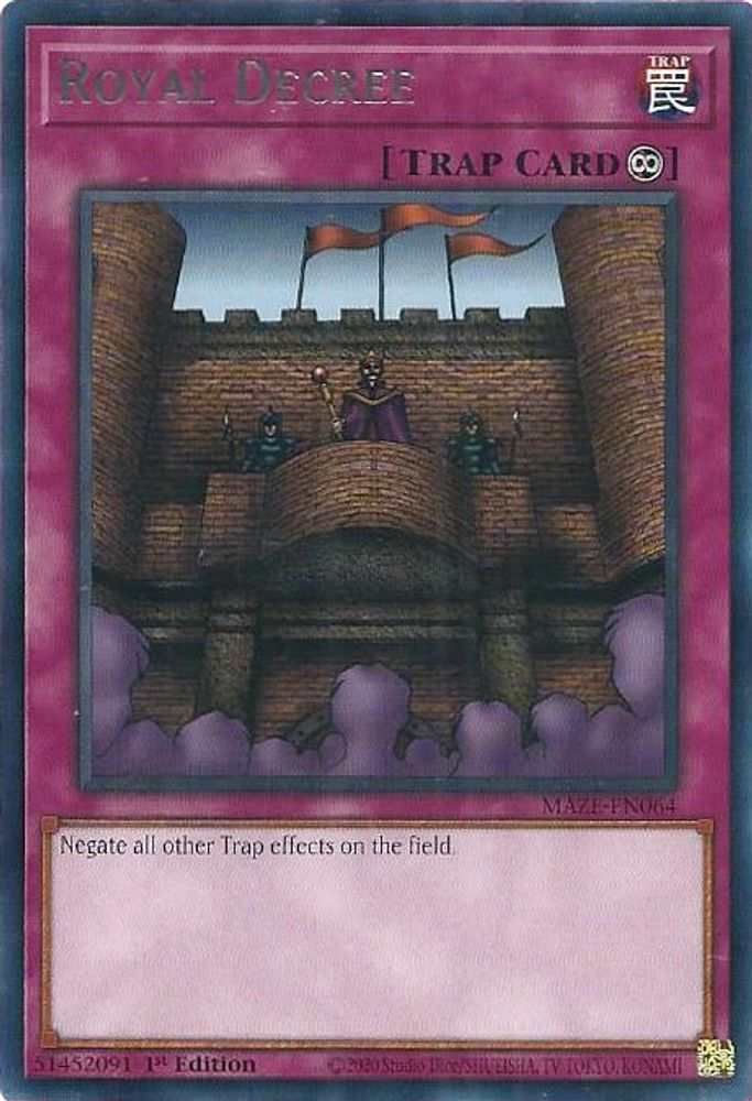Royal Decree (MAZE-EN064) - Rare
